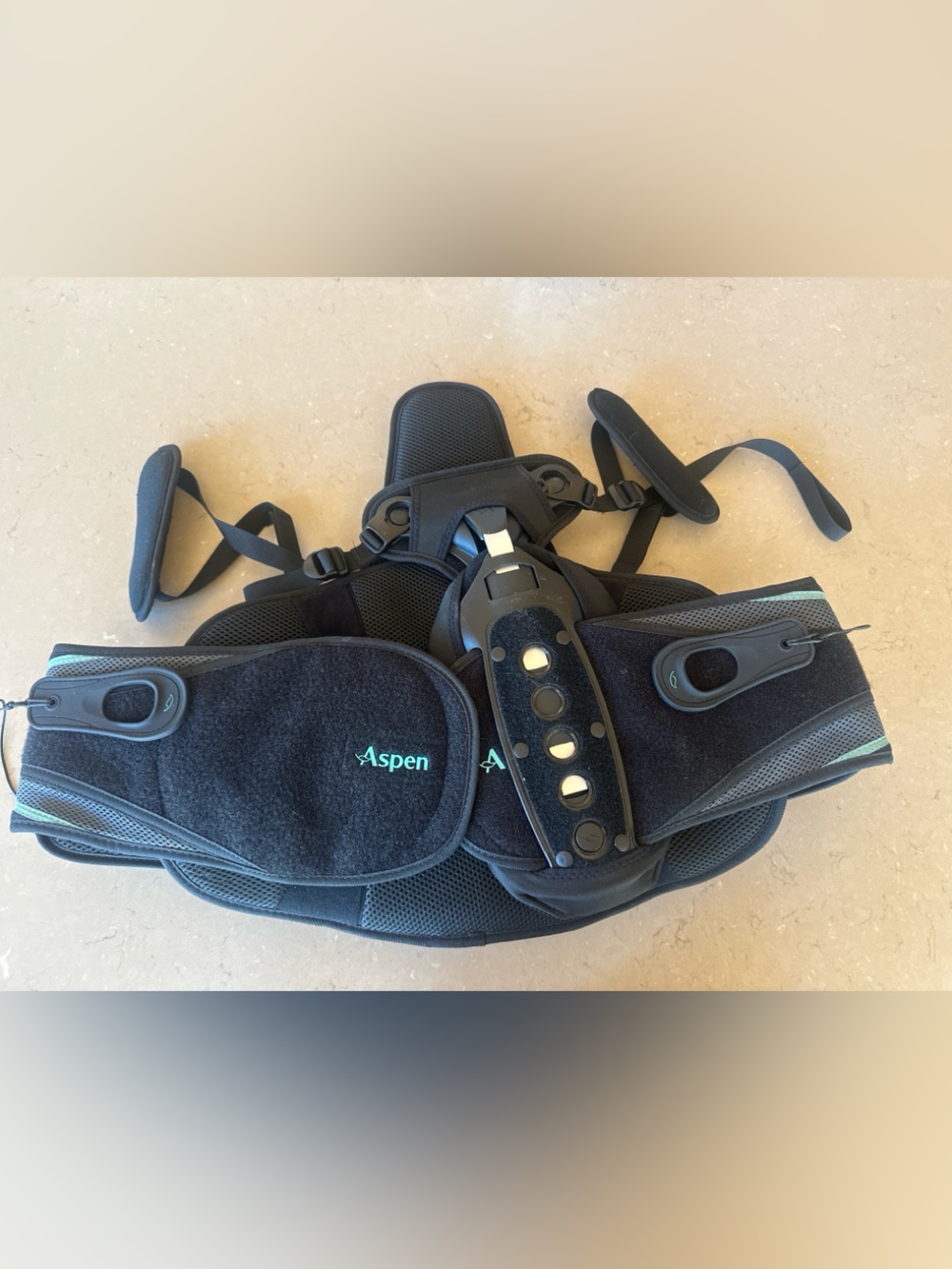 Aspen Vista TLSO Orthopedic Lower Back Brace Adjustable EUC Support Stabilizer